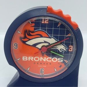 Broncos Denver Alarm Clock - Orange and Blue